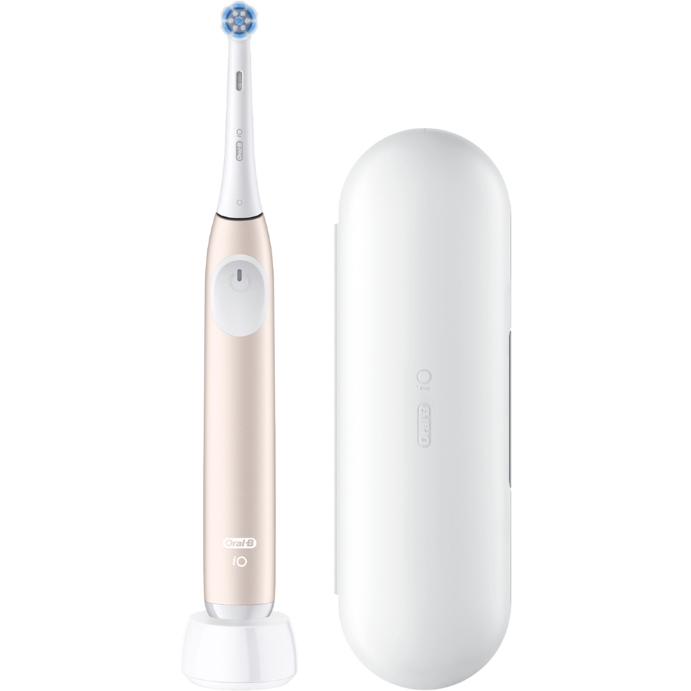 Oral-B iO2 Series Calm Pink Rechargeable Electric Toothbrush with Travel Case Image 3