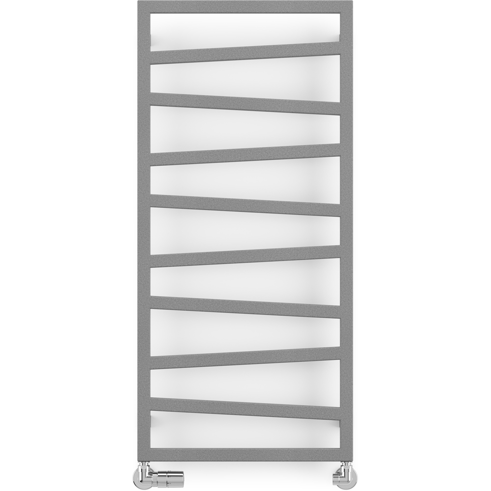 Terma Zig Zag Salt n Pepper Heated Towel Rail 1070 x 500mm Image 3