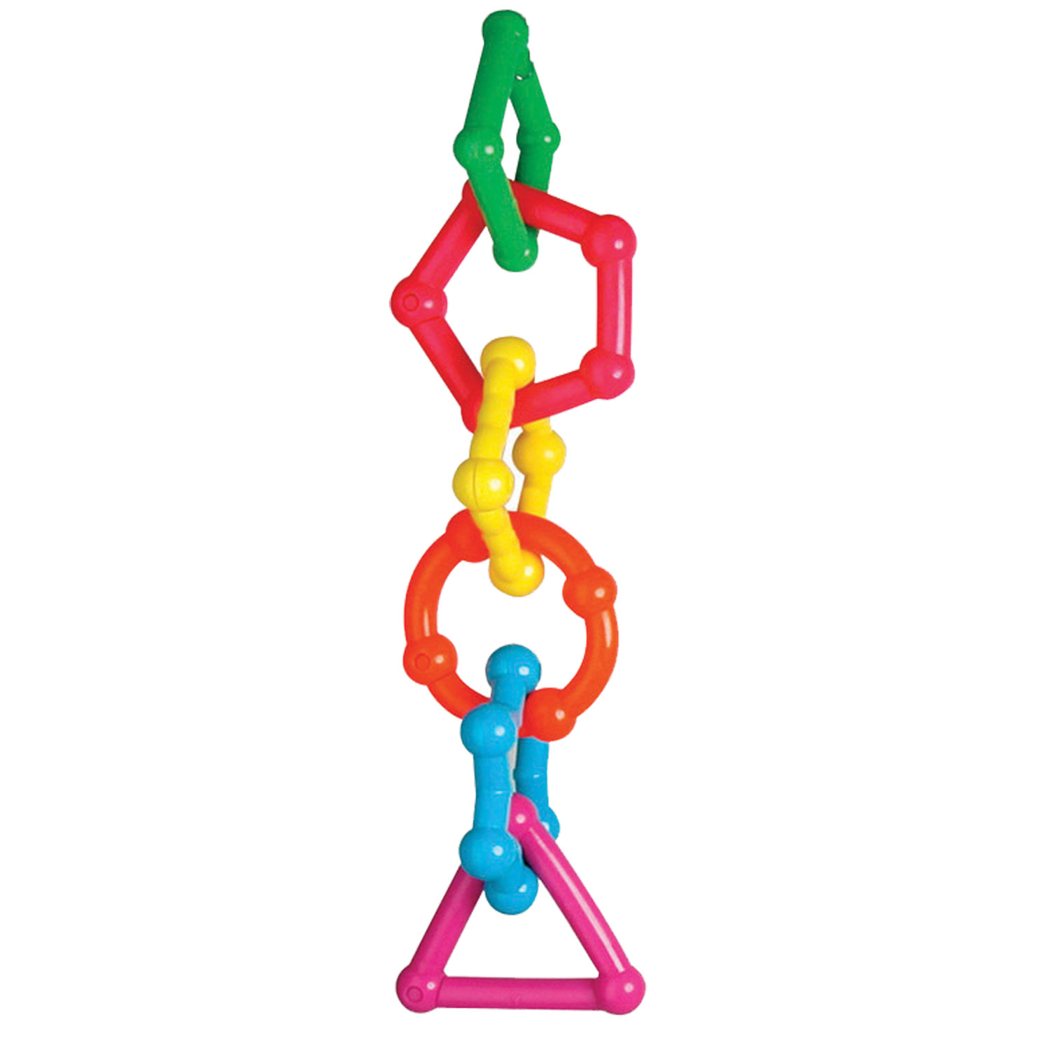 Geometric Chain Parrot Toy Image