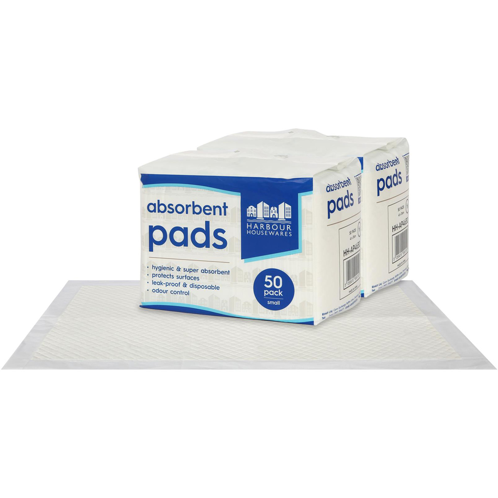 Harbour Housewares Disposable Incontinence Bed Pad 32.5 x 45cm 100 Pack Image 3