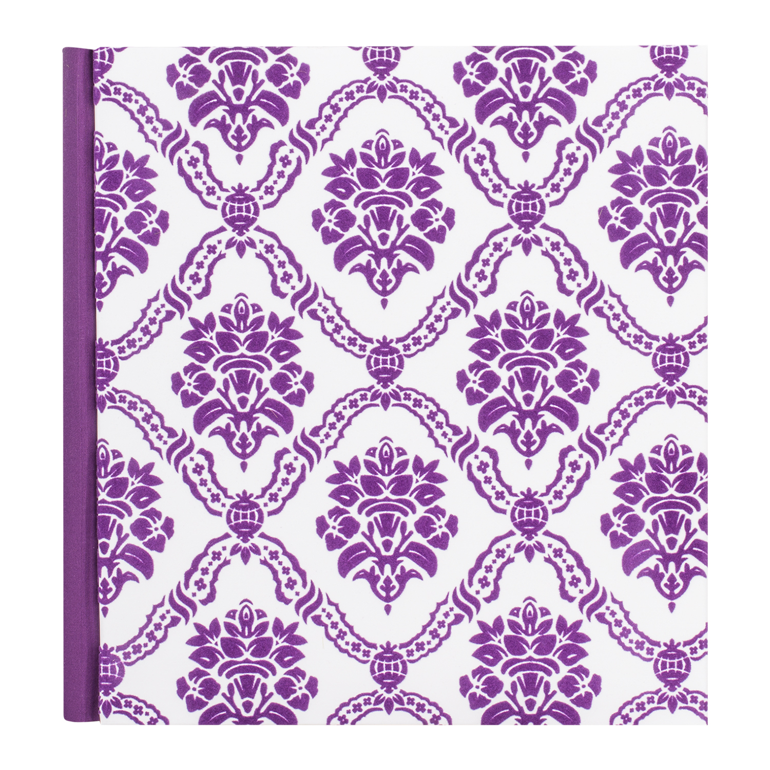 Fleur Pattern Flocked Memo Album Image 2