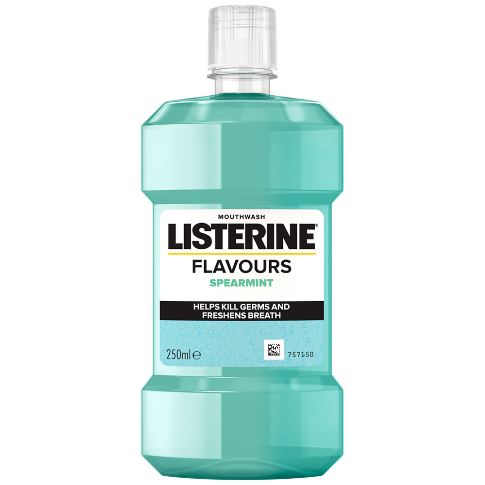 Listerine Flavours Spearmint Mouthwash 250ml Image 1