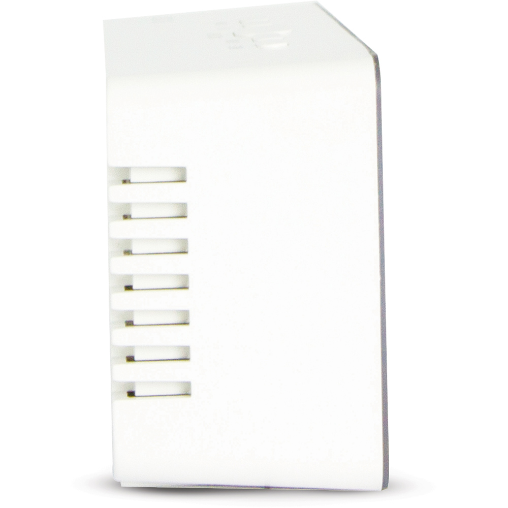 Acctim Medina White LED Alarm Clock 6cm Image 4