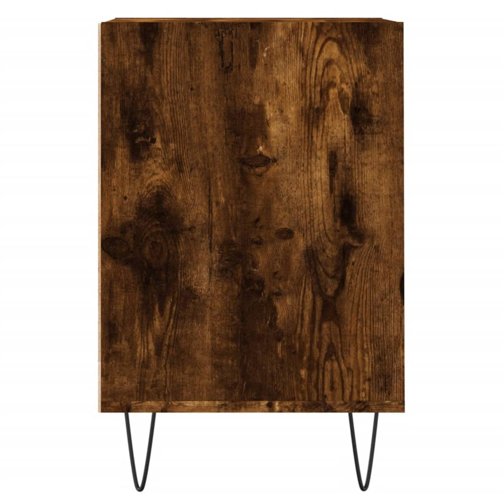 vidaXL 2 Door 3 Open Shelf Brown TV Cabinet Image 6