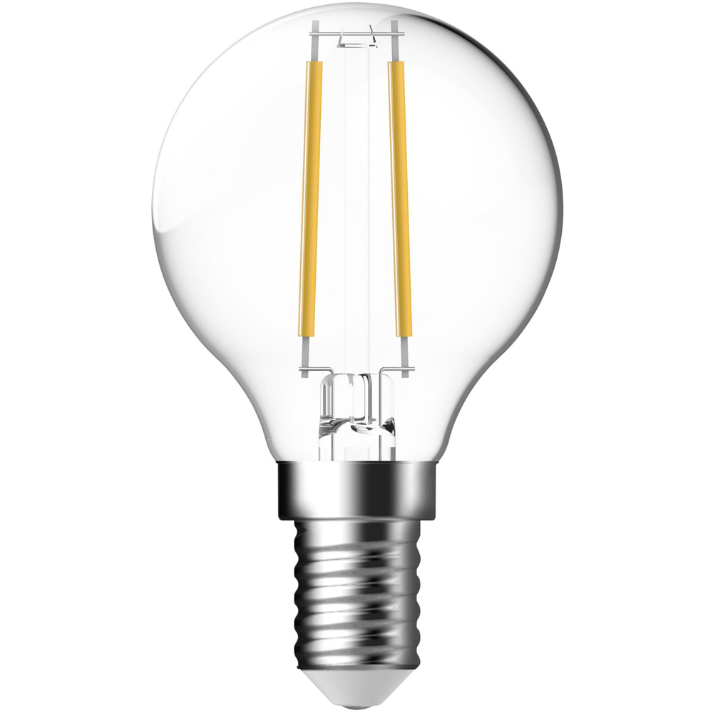 Nordlux E14 G45 Filament 470 Lumens Clear Light Bulb Image 1