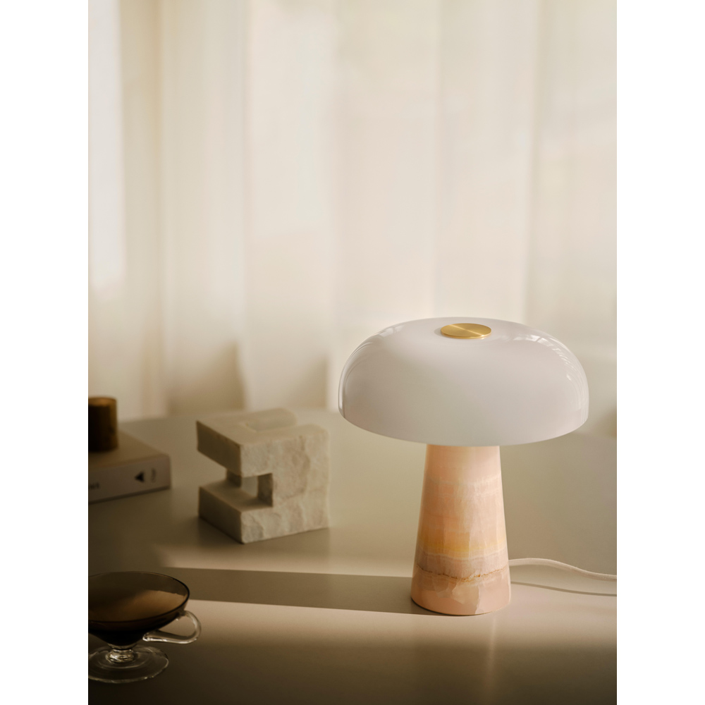 Nordlux Glossy Mini Pink Table Lamp Image 2