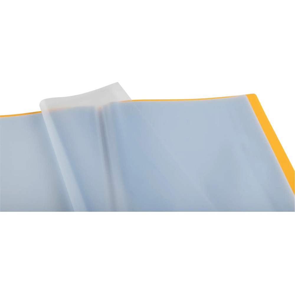 Exacompta A4 Yellow PP 100 Pocket Display Book 8 Pack Image 4