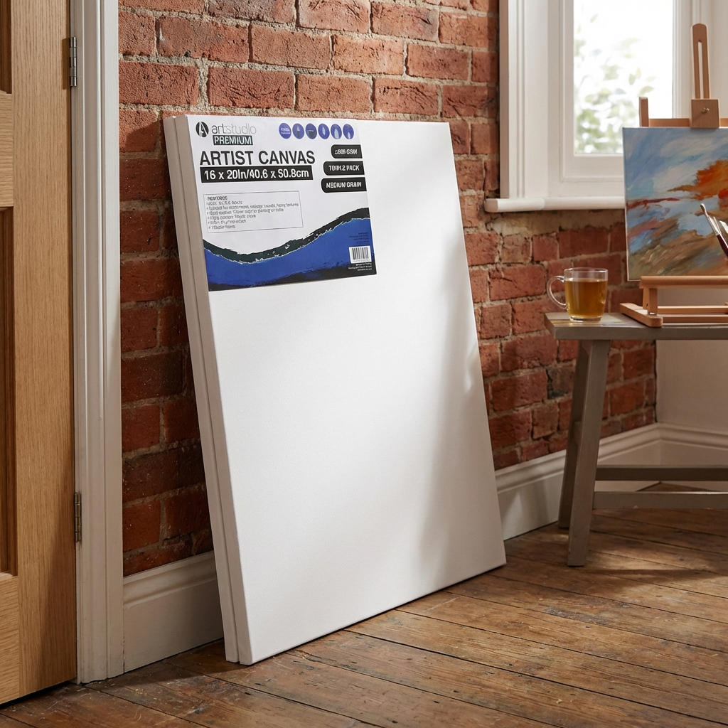 Art Studio Premium Artist Canvas 40.6 x 50.8cm 3 Pack Image 6