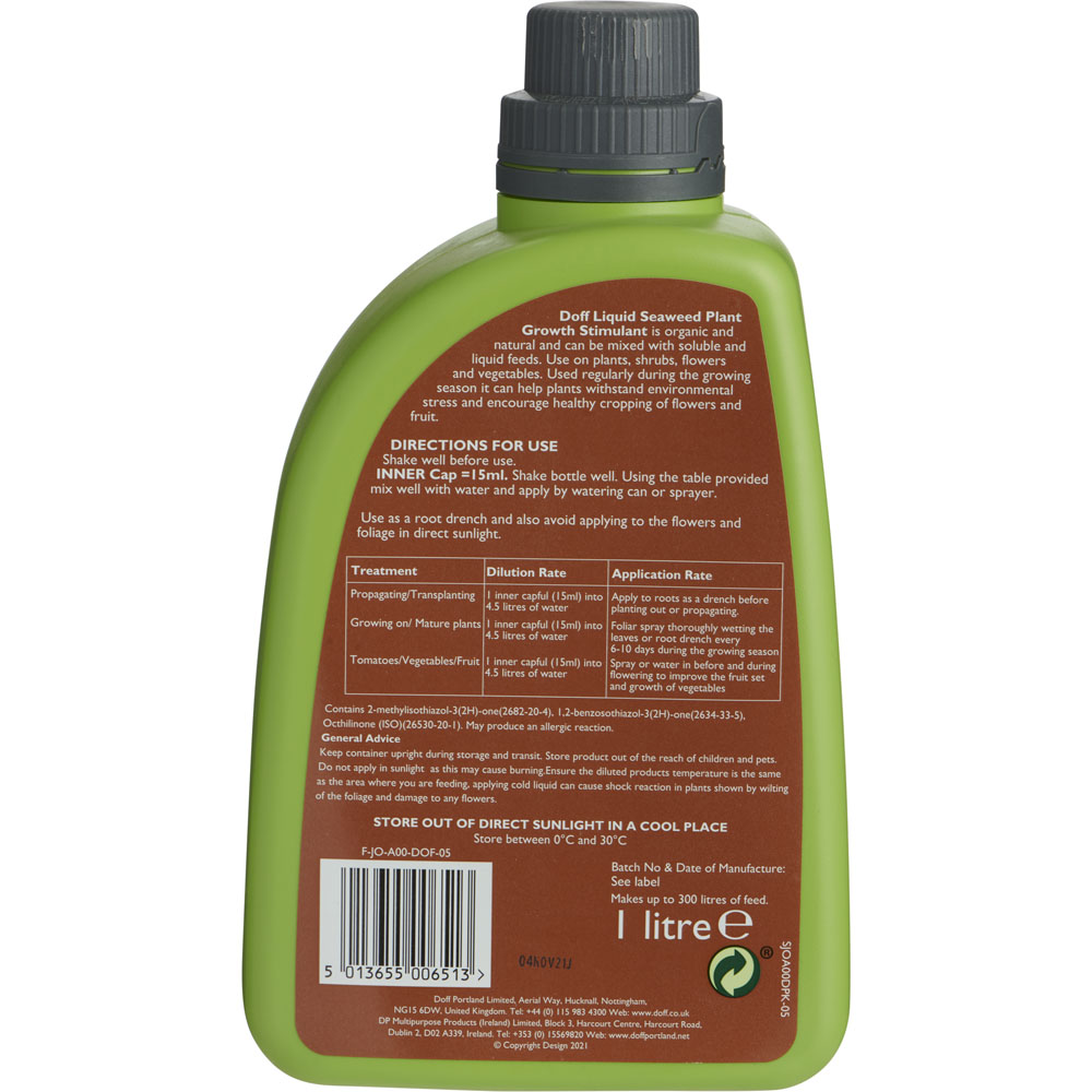 Doff Liquid Seaweed Concentrate Feed 1L Image 3