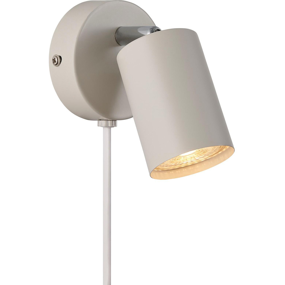 Nordlux Explore Beige Adjustable Wall Light Image 1