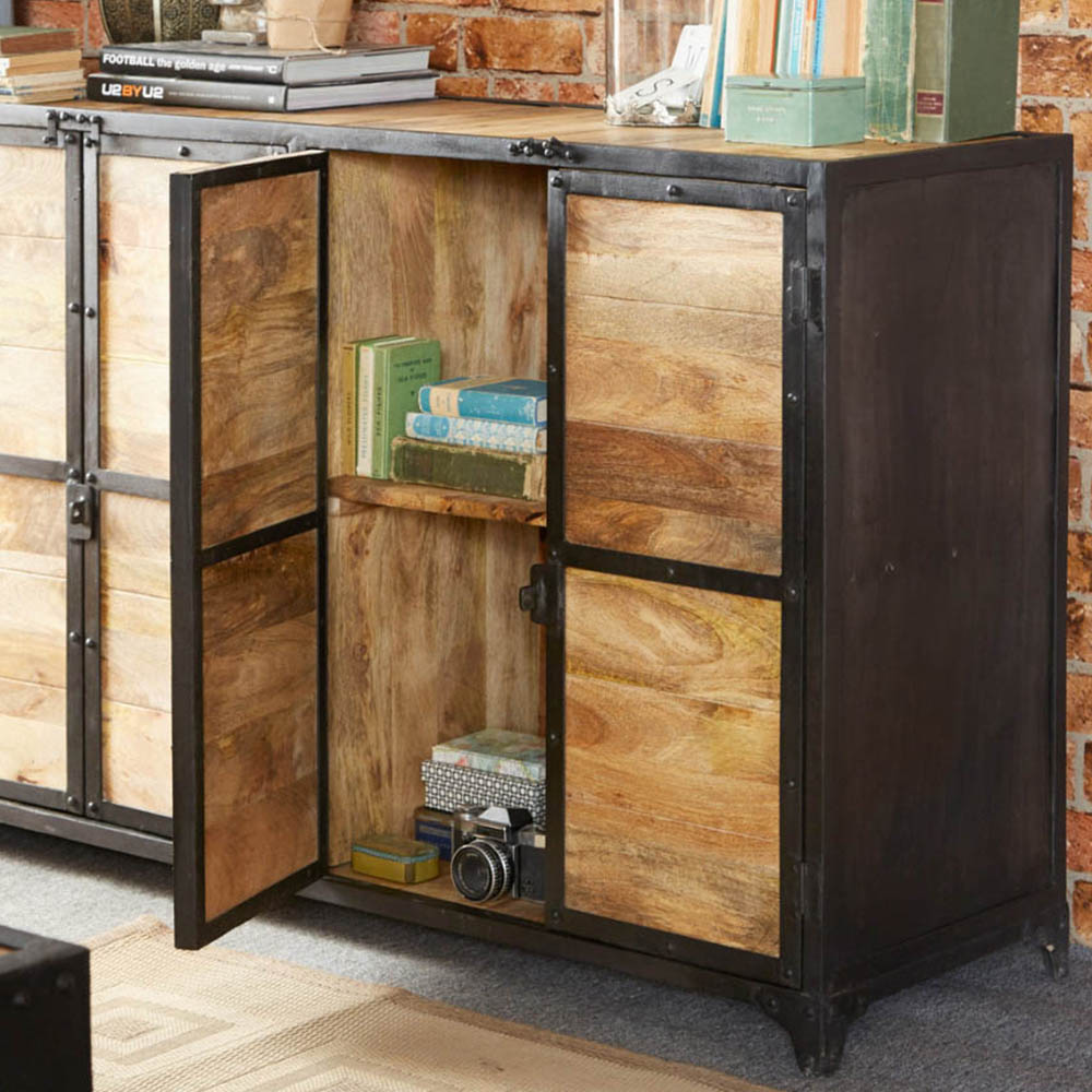Brooklyn Akos 4 Door Wooden Sideboard Image 7