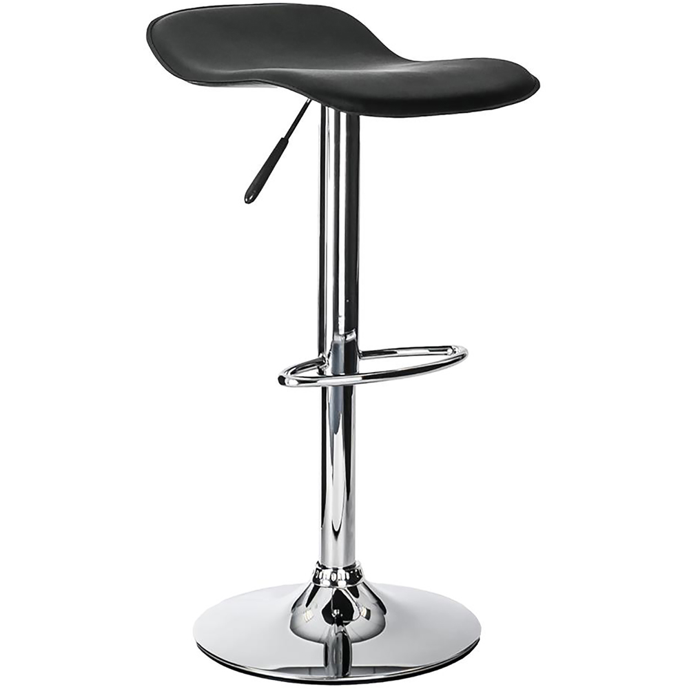 Dorel Ohio Black Leather Barstool Image 2