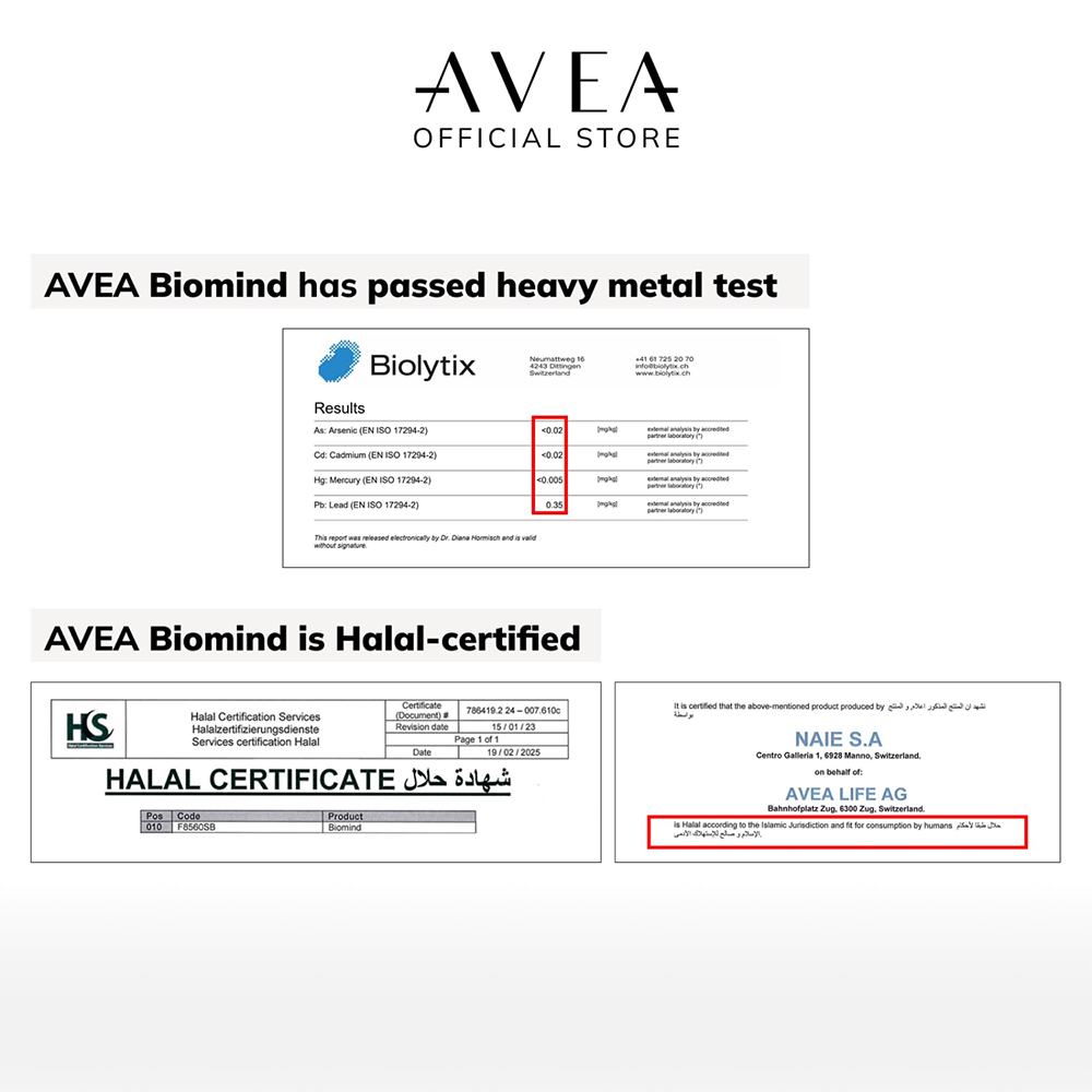 AVEA Biomind Probiotic and Brain Health Supplement 30 Pack Image 8
