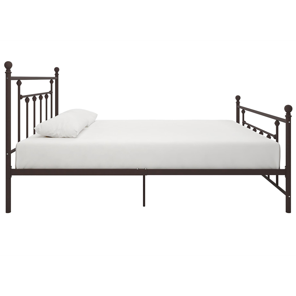 Dorel Manila King Size Bronze Metal Bed Frame Image 4