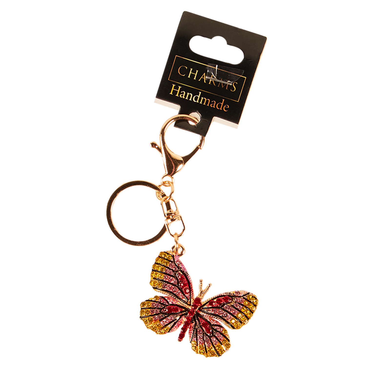 Butterfly Animal Keyring Multicolour Image 2