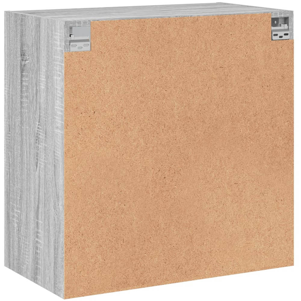 vidaXL 2 Door Grey Sonoma Oak Wall Cabinet Image 8