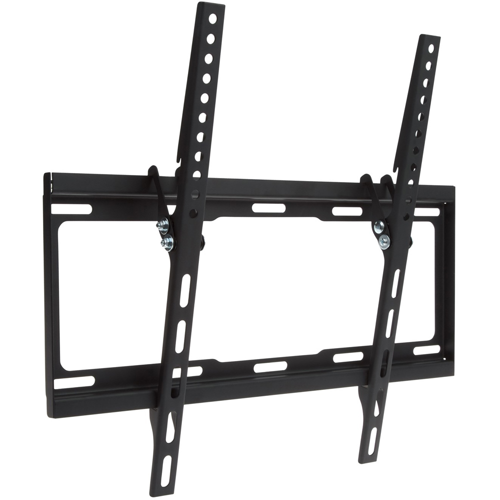 ProperAV Black 32 to 55 Inch Flat Tilting TV Bracket Image 1