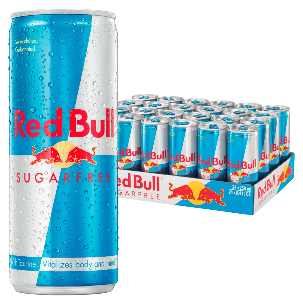Red Bull Sugar Free 250ml Image 4