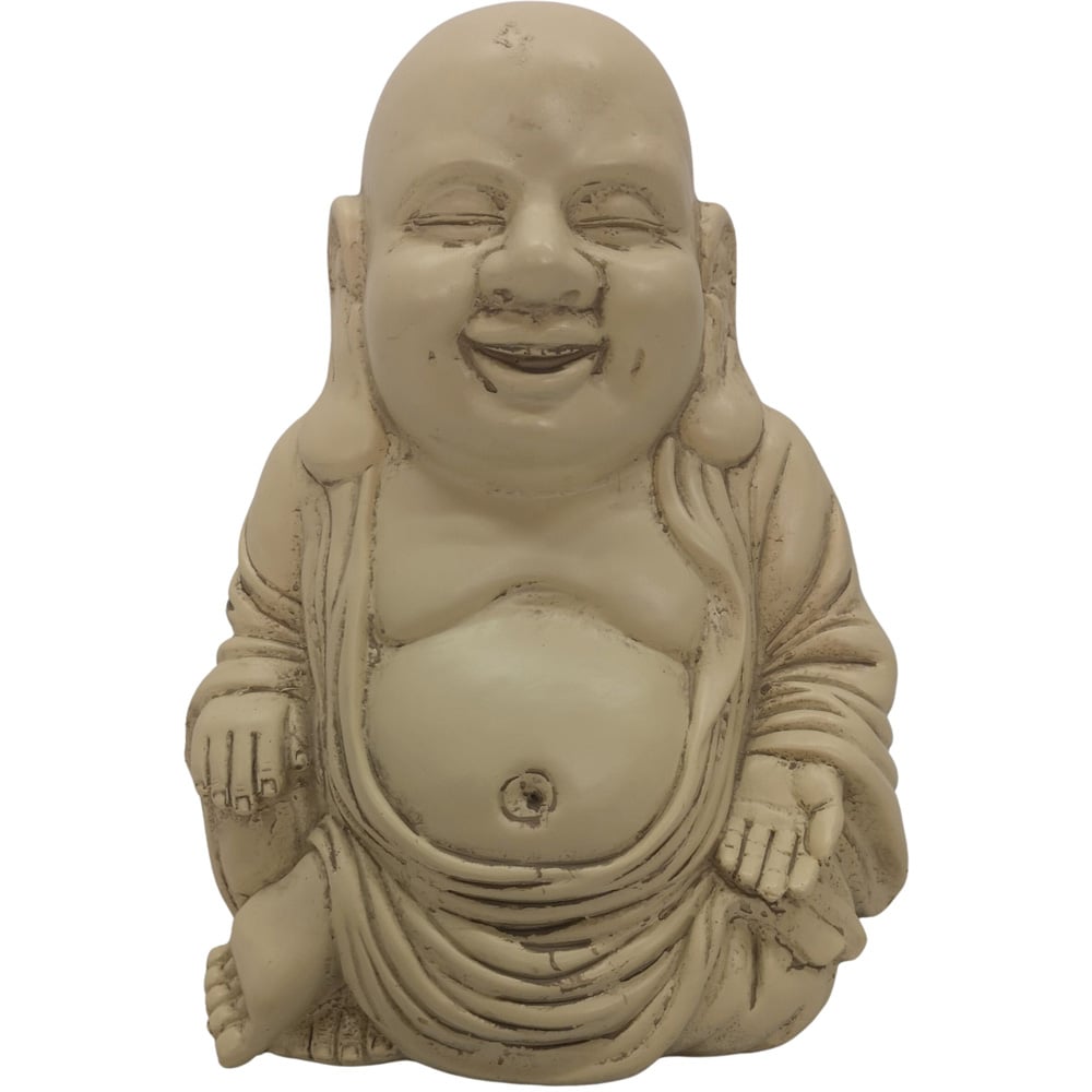 Samuel Alexander Laughing Buddha Garden Ornament 30cm Image 1