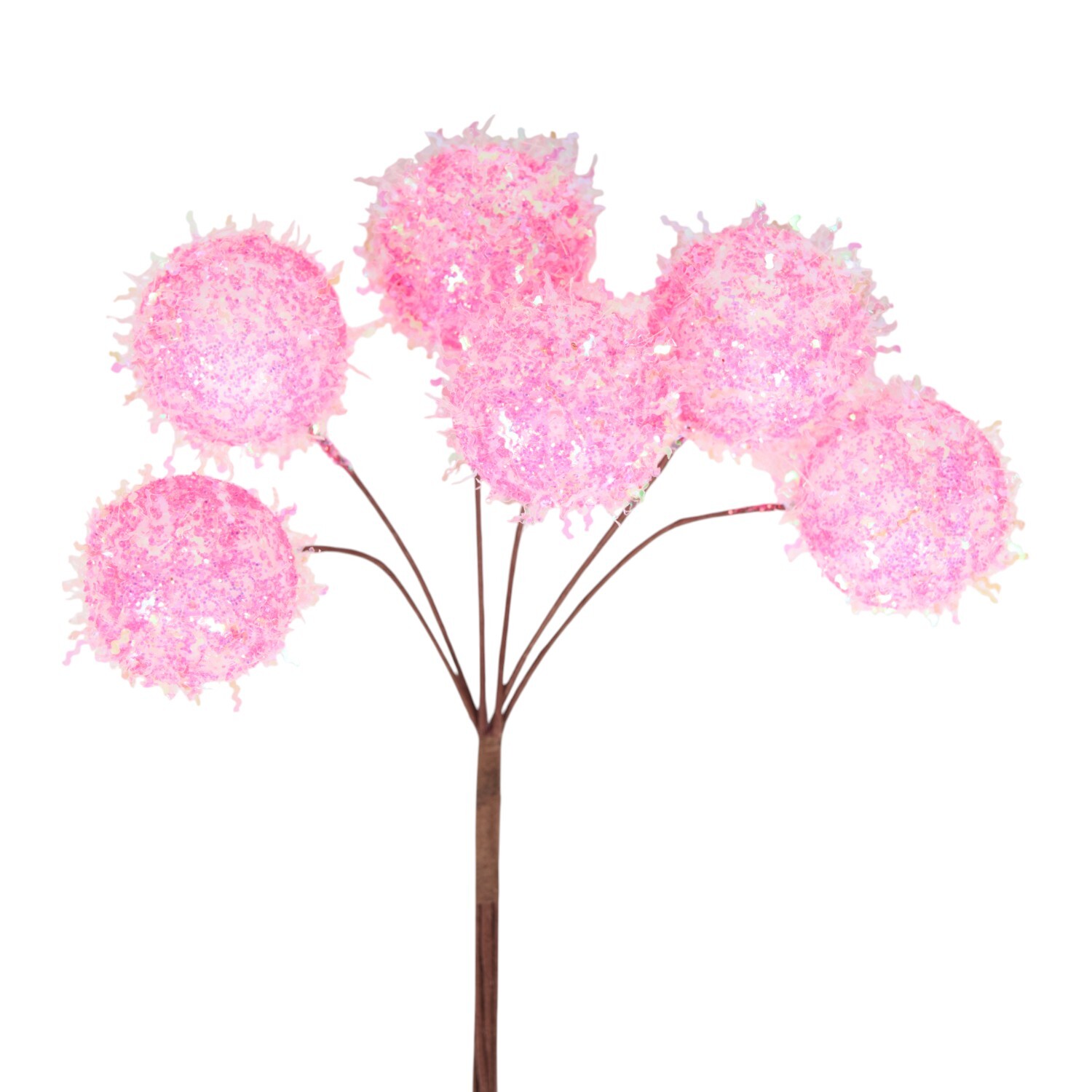Pack of 6 Mini Pom Poms Image 5