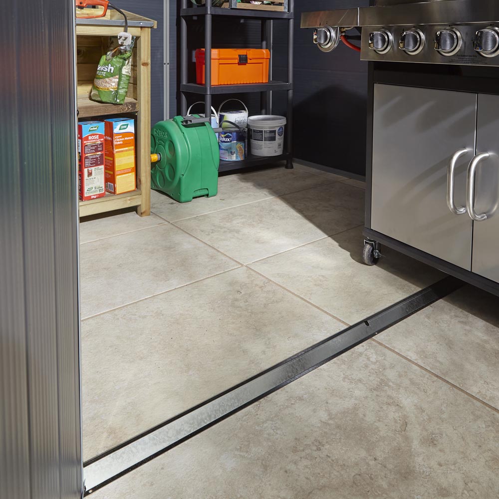 Airevale 8X6 Plastic Shed - Dark Grey Image 15