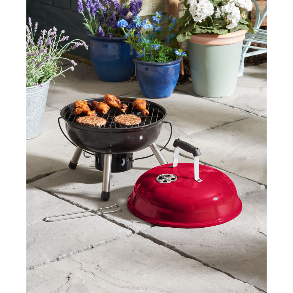 Wilko Round Portable Mini BBQ Image