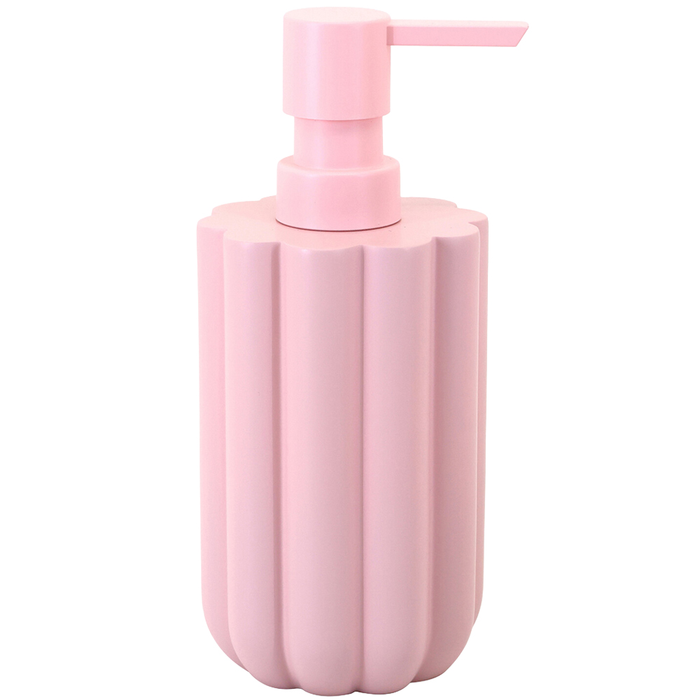 Scalloped Soap Dispenser Blush Image 2