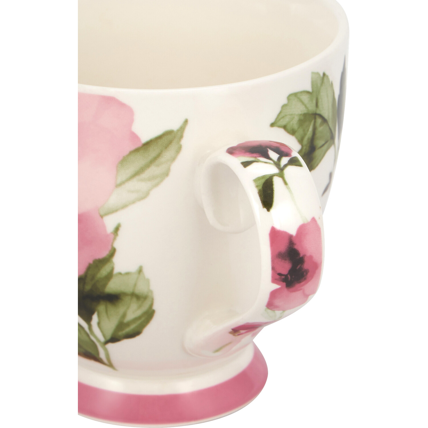 Flower Footed Mug - Pink Image 3