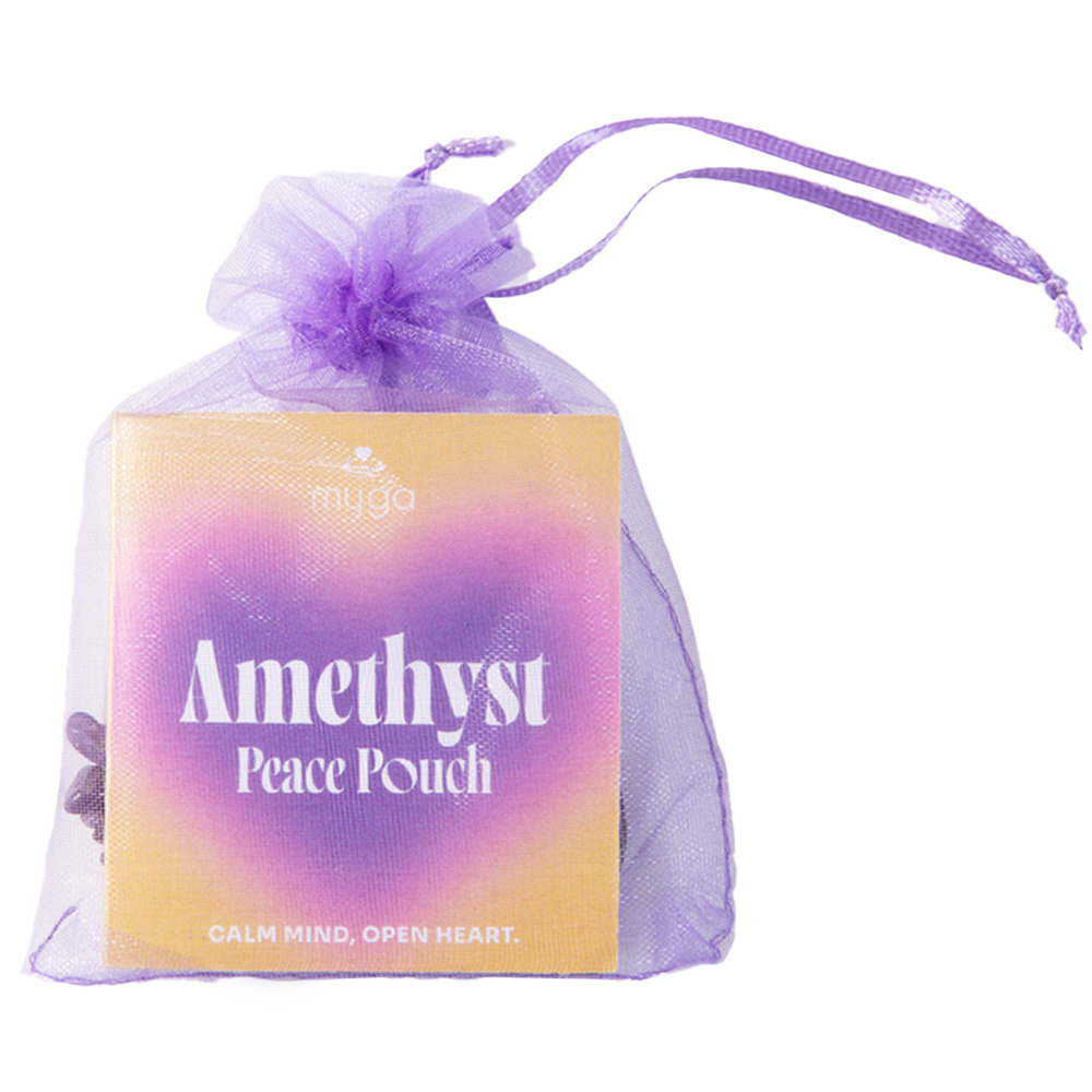 Myga Amethyst Gemstone Gift Pouch Image 1