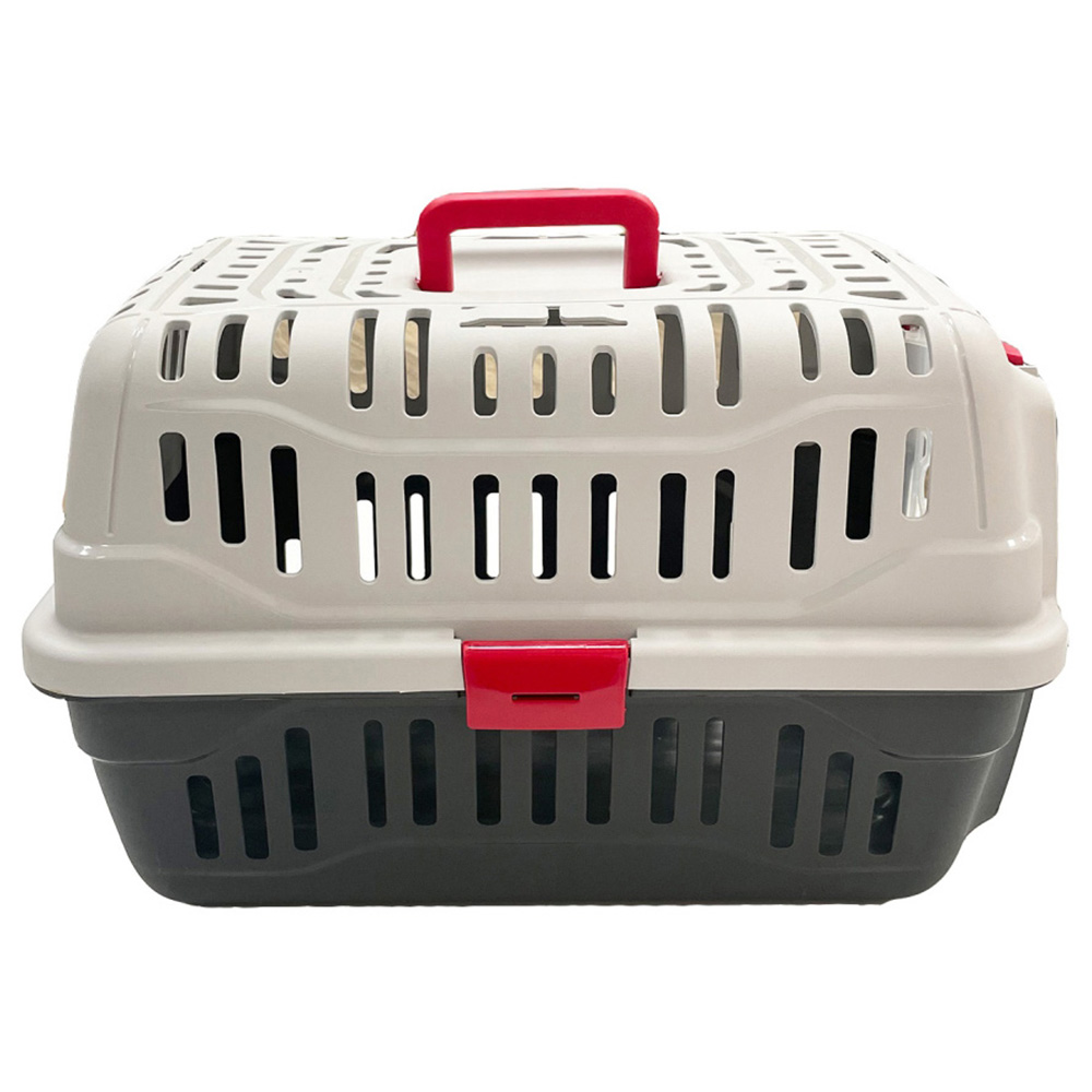 Happy Pet Spark Red Handle Pet Carrier 48.5 x 33.5 x 31cm Image 3