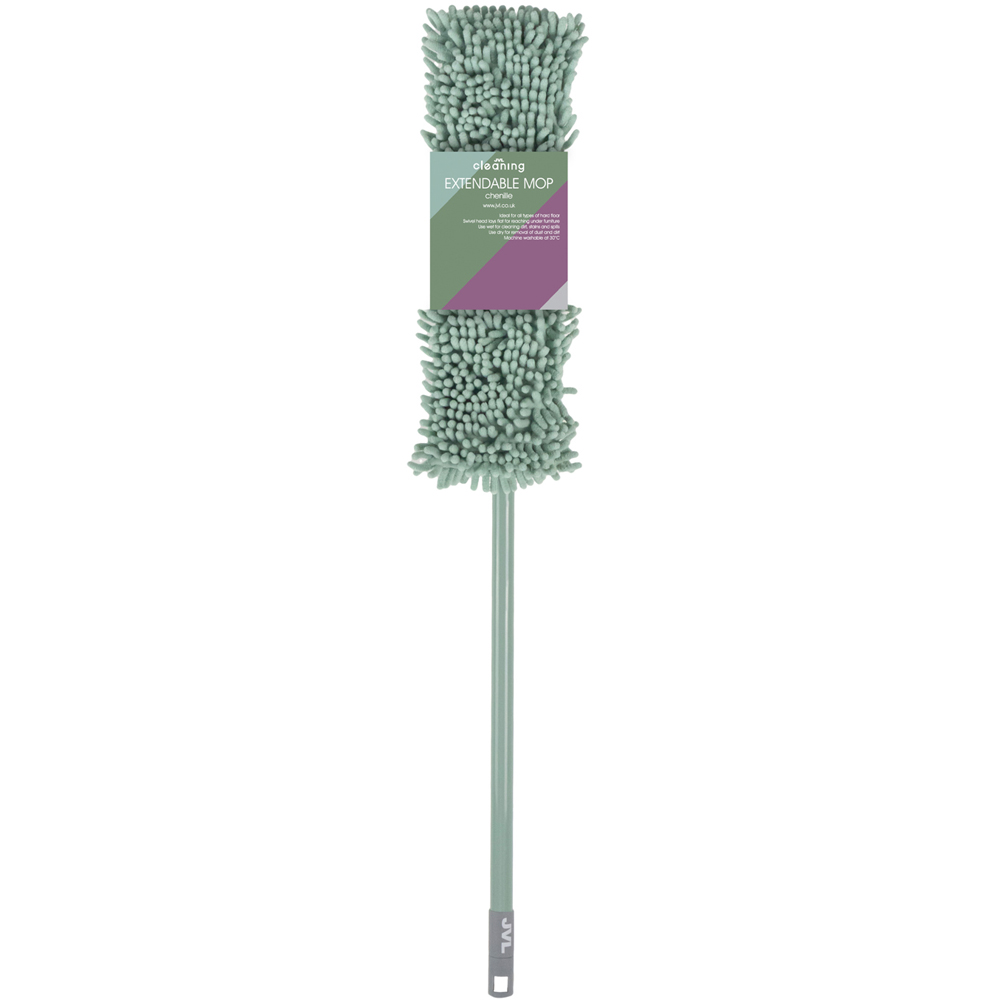 JVL Cleaning Green Extendable Chenille Mop Image 4