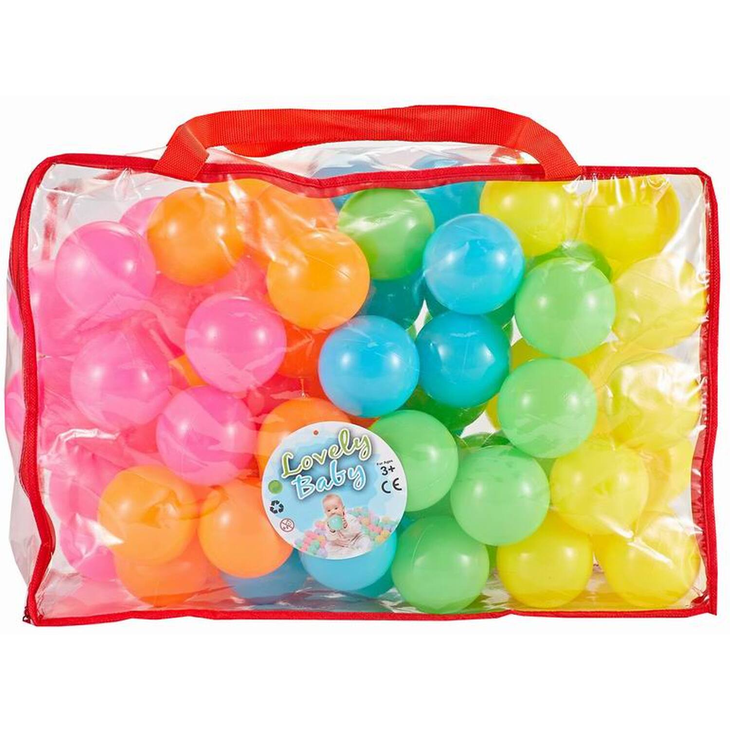 Lovely Baby Play Balls 80 Pack Image