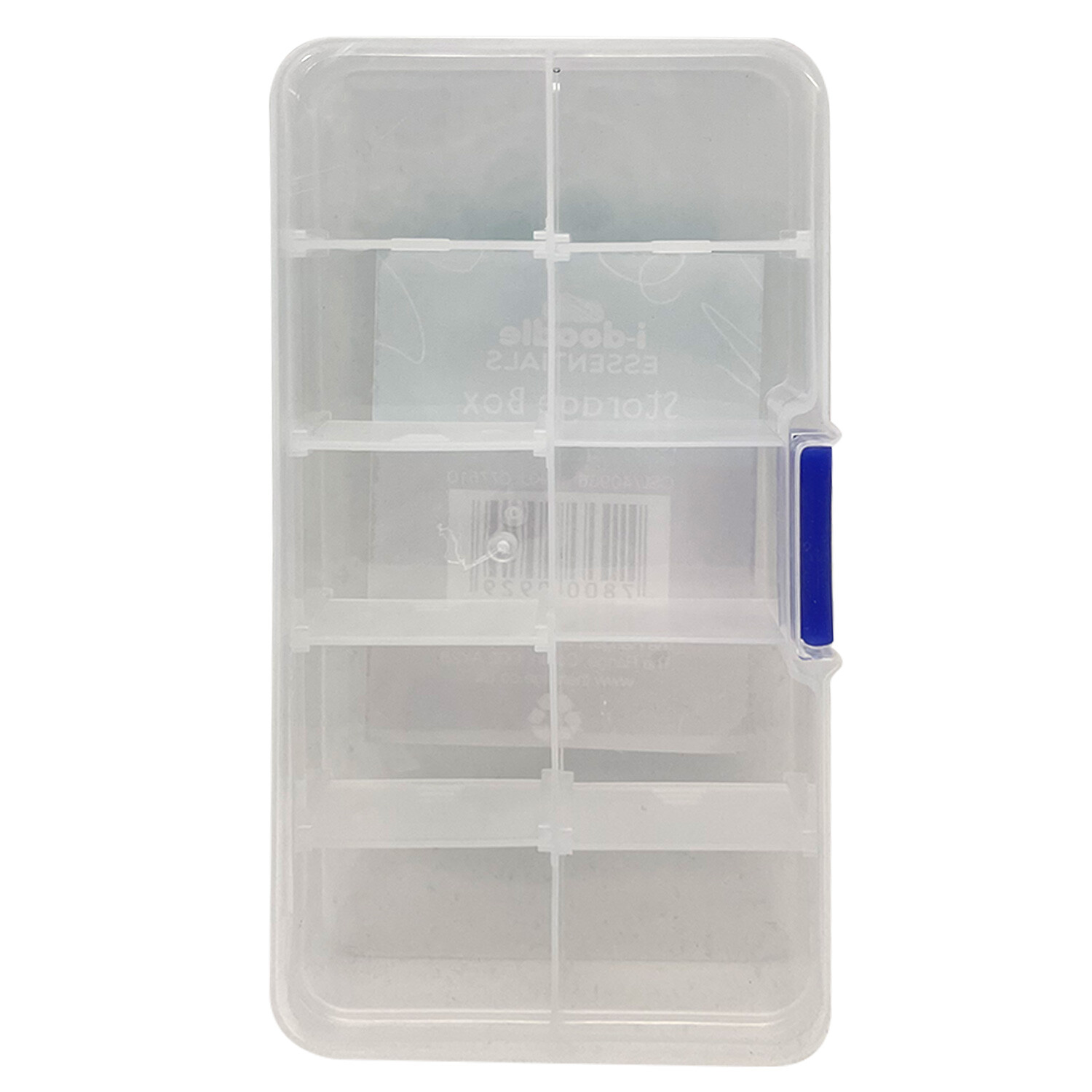 Clear Storage Box with 10 Compartments Image 2