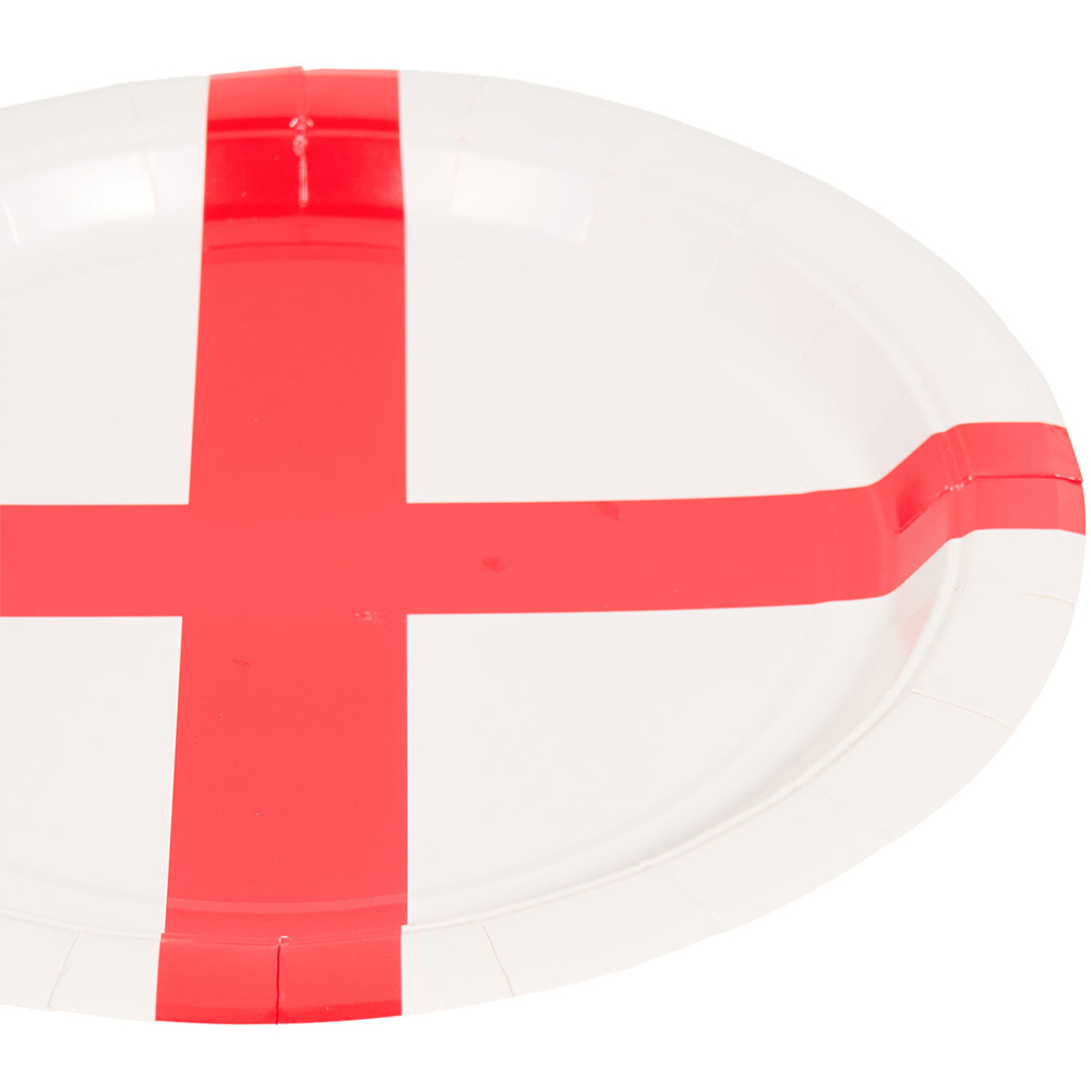 Pack of 10 World Cup 2026 England Paper Plates Image 5
