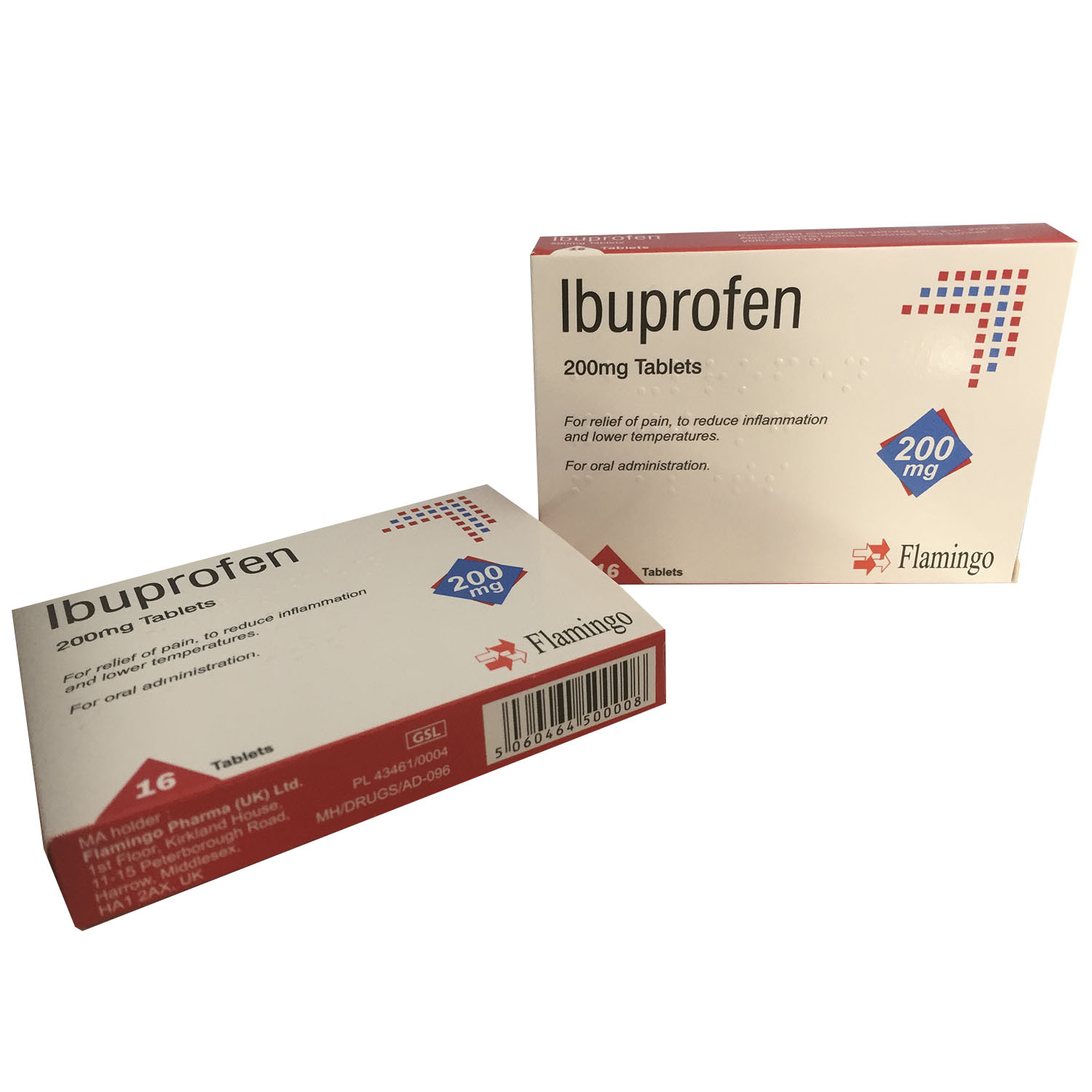 200mg Ibuprofen Tablets Image