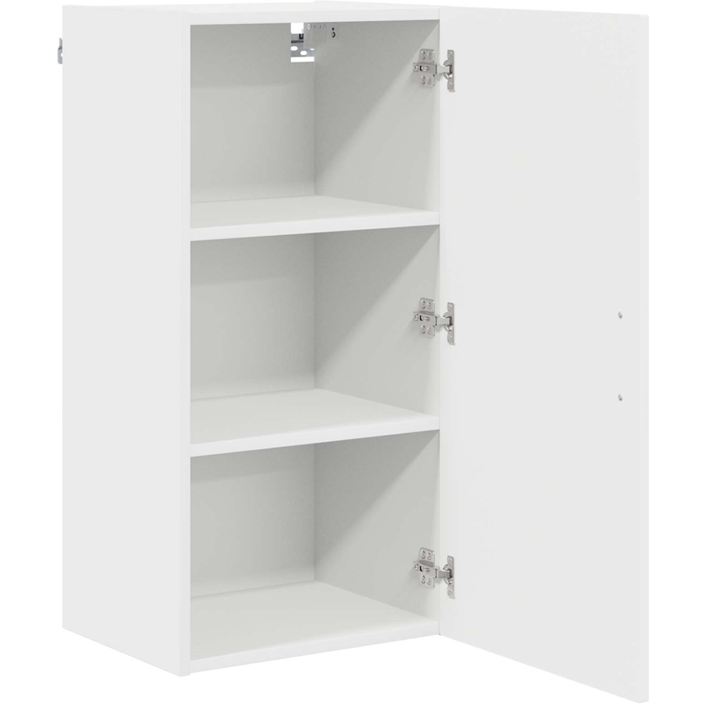 vidaXL Kalmar Single Door White Wall Kitchen Cabinet Image 5