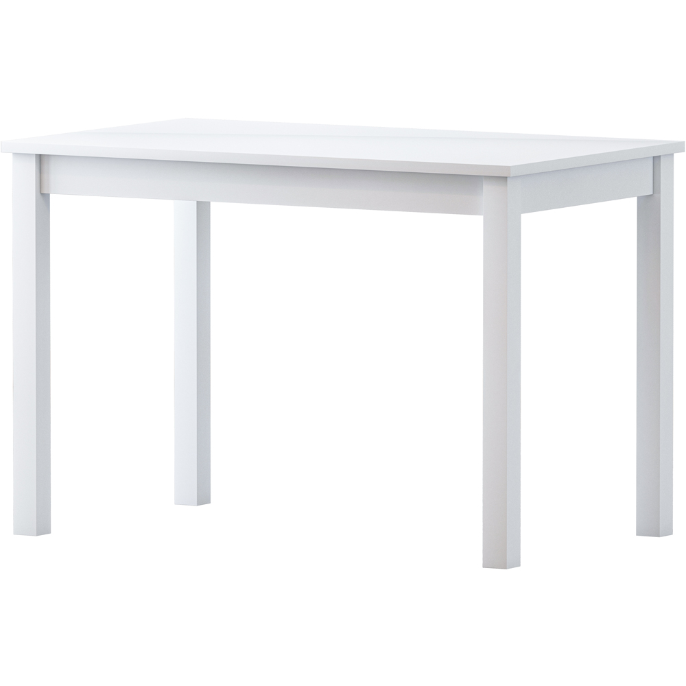 Comfy Living 2 Seater Wooden Dining Set White Image 2