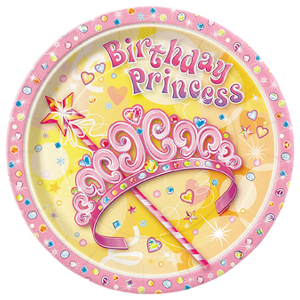 Unique Princess Tableware Party Party Pack Image 4