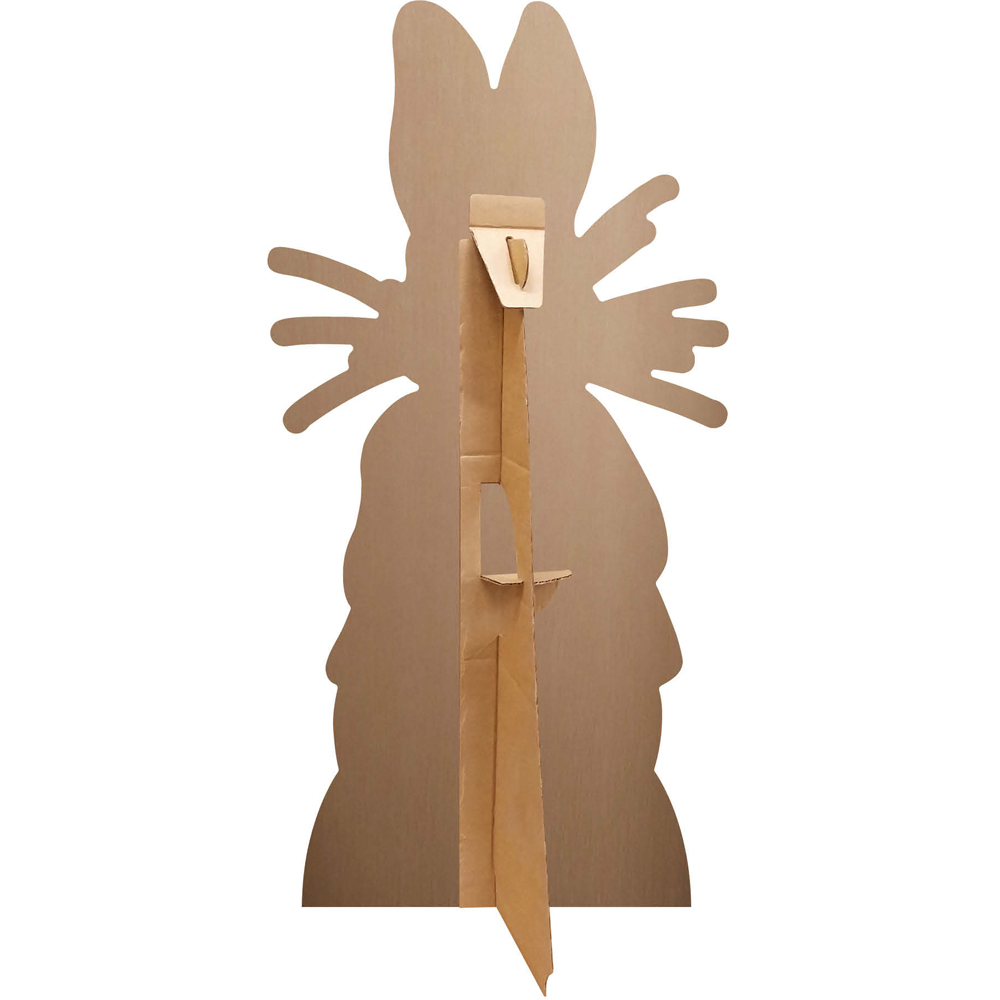 Star Cutouts Rabbit with Blue Jacket Cardboard Cutout 3.1ft Image 2