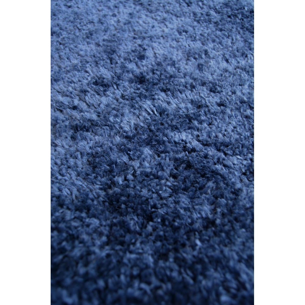 Homemaker Navy Snug Plain Shaggy 60 x 200cm Image 2