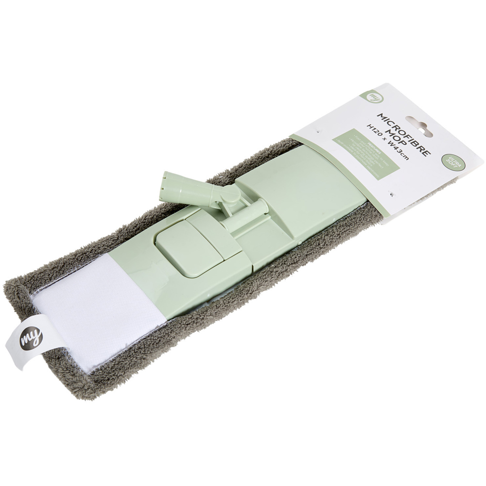 My Home Microfibre Floor Mop Sage Image 4