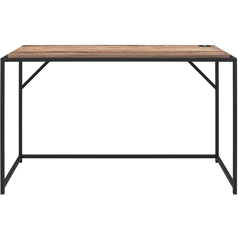 Dorel Quincy Writing Desk Weathered Oak Image 3