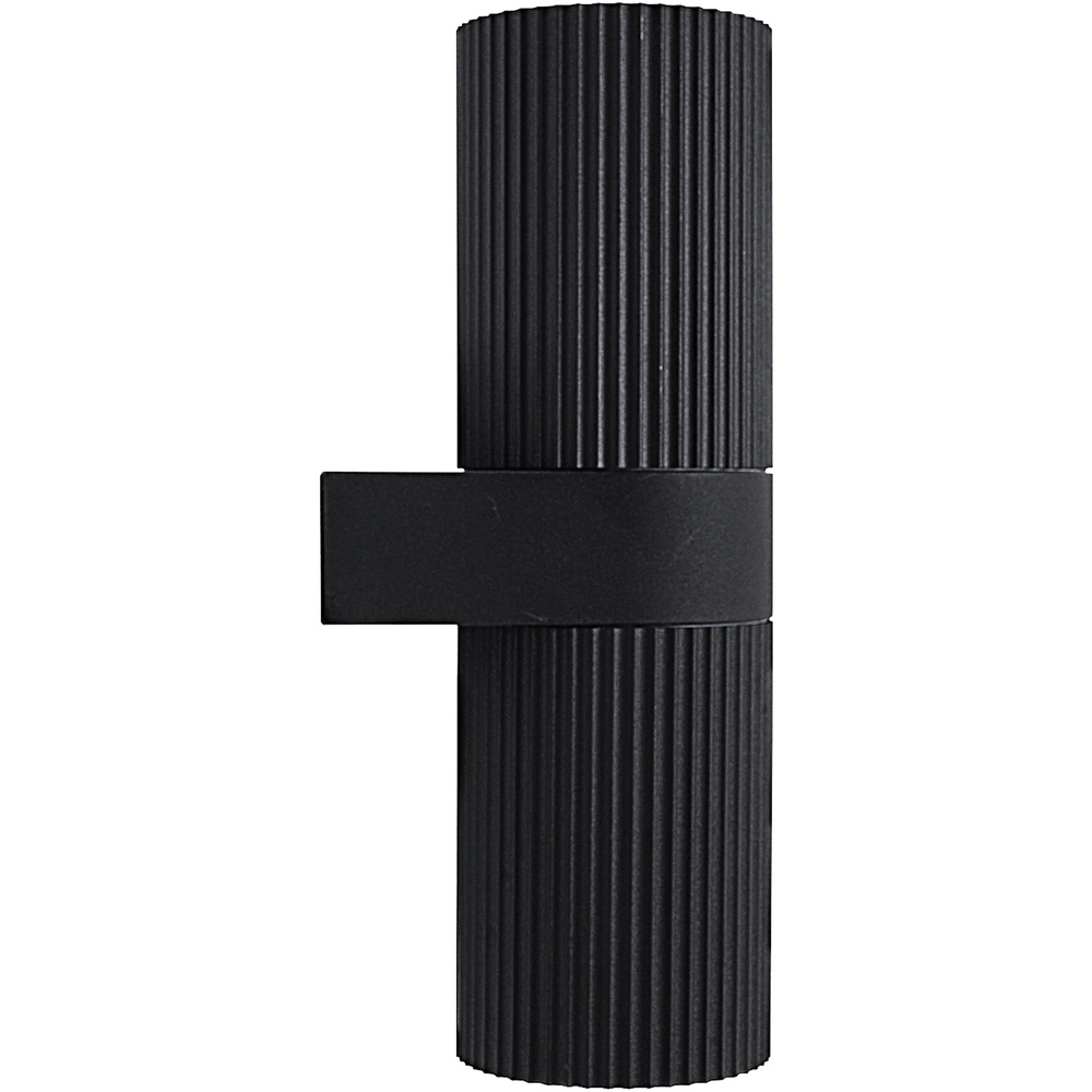Nordlux Kyklop Ripple Black Maxi Wall Light Image 3