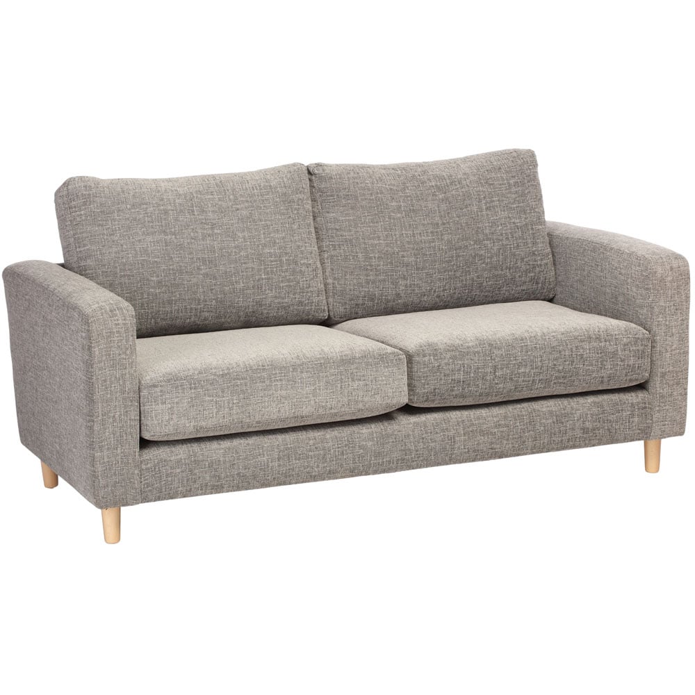 Desser Furniture Rydal 3 Seater Charcoal Linen Sofa Image 2