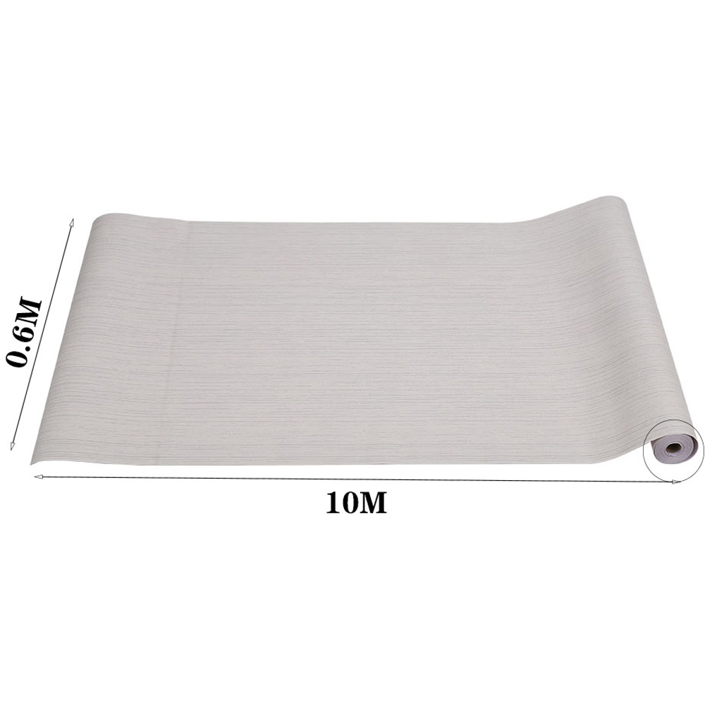 Living and Home Beige Grey PVC Self Adhesive Wallpaper Image 8