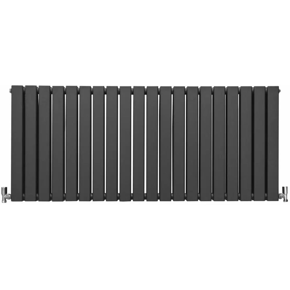 MonsterShop Anthracite Grey Flat Radiator 600 x 1400mm Image 2