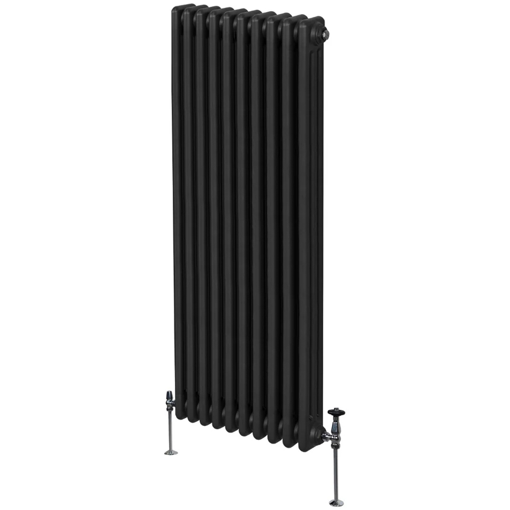 Monster Shop 6596 BTU Black Traditional 3 Column Radiator 1800 x 472mm Image 3