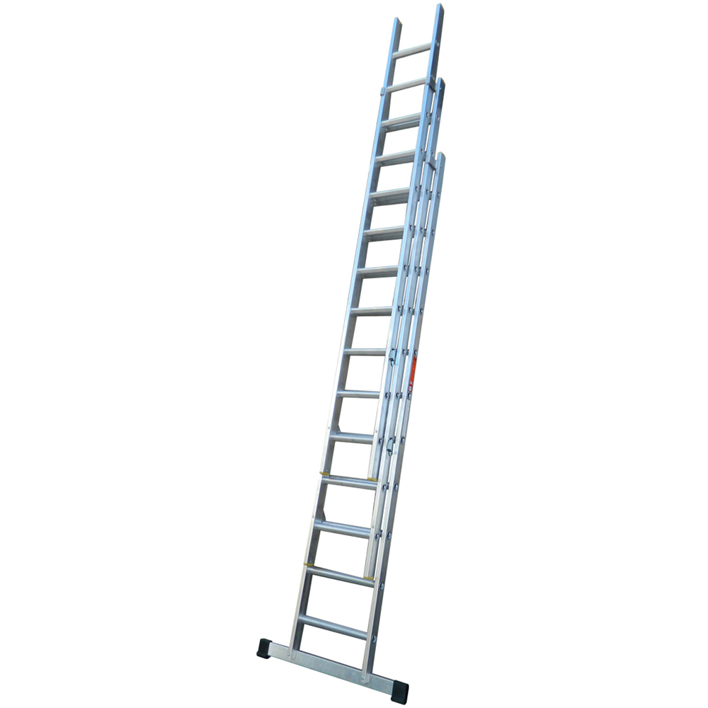 LFI PRo Triple Section 7 Rung Extension Ladder 2m Image 1