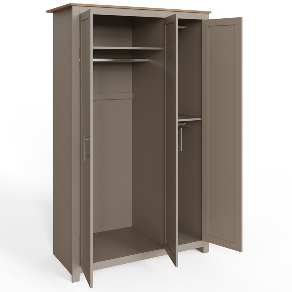 GFW Lancaster Grey 4 Piece Bedroom Furniture Set Image 5