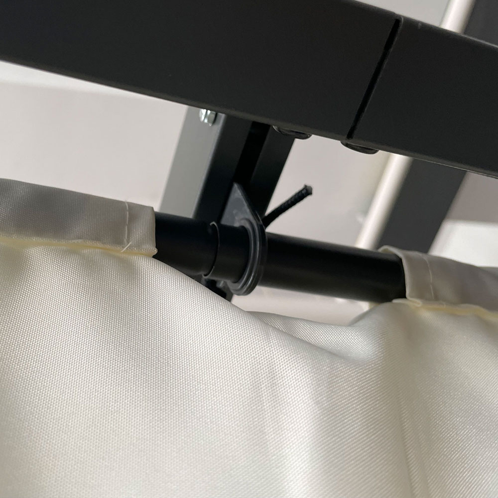 Outsunny 4 x 3 Aluminum Pergola Gazebo Image 4